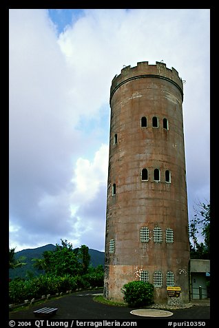 Yokahu Tower, El Yunque, Carribean National Forest. Puerto Rico (color)