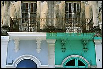 Detail of facade, Ponce. Puerto Rico ( color)