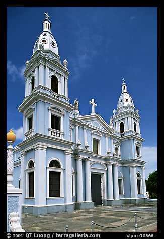 Nuestra Senora de Guadalupe, Plaza las Delicias, Ponce. Puerto Rico