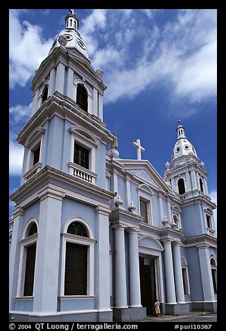 Cathedral Nuestra Senora de Guadalupe, Plaza las Delicias, Ponce. Puerto Rico