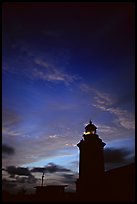 Lighthouse at dusk, Cabo Rojo. Puerto Rico ( color)