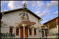 Front of a church, La Parguera. Puerto Rico ( color)