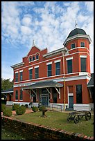 Old depot museum. Selma, Alabama, USA (color)