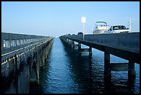Abandonned and current Seven-mile bridges. The Keys, Florida, USA ( color)