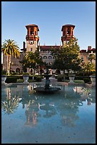City Hall and Lightner Museum. St Augustine, Florida, USA (color)
