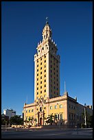 Freedom Tower, memorial to Cuban immigration, Miami. Florida, USA ( color)
