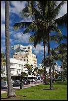 South Beach Art Deco historic district, Miami Beach. Florida, USA ( color)