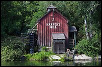 Harpers Mill, Magic Kingdom, Walt Disney World. Orlando, Florida, USA (color)