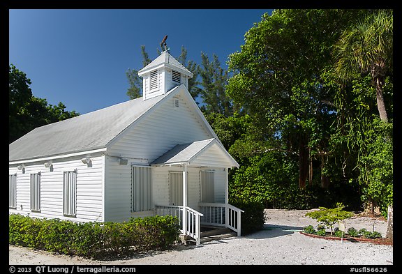 Captiva Chapel by the Sea, Captiva Island. Florida, USA (color)