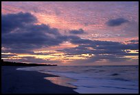 Beach at sunrise. Sanibel Island, Florida, USA