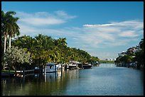 Biscayne Bay arm, North Beach, Miami Beach. Florida, USA ( color)