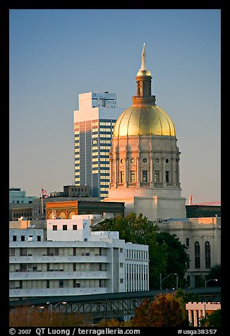 Georgia Capitol. Atlanta, Georgia, USA