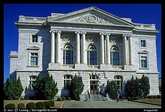 Federal building and courhouse in neo-classical style. Georgia, USA (color)