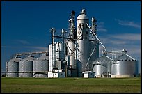 Grain elevator. Louisiana, USA ( color)