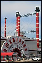 Ameristar casino riverboat. Vicksburg, Mississippi, USA (color)