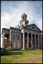 Old courthouse museum. Vicksburg, Mississippi, USA (color)