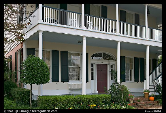 Griffith-McComas house. Natchez, Mississippi, USA