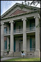 Magnolia Hall. Natchez, Mississippi, USA (color)