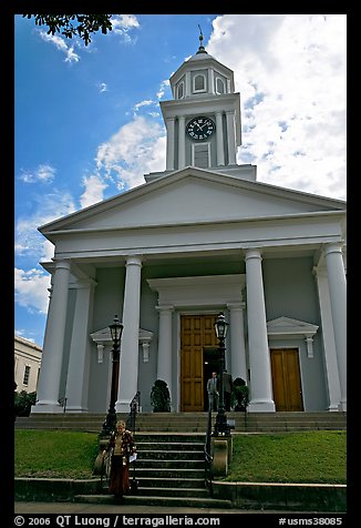 First Presbyterian Church. Natchez, Mississippi, USA (color)