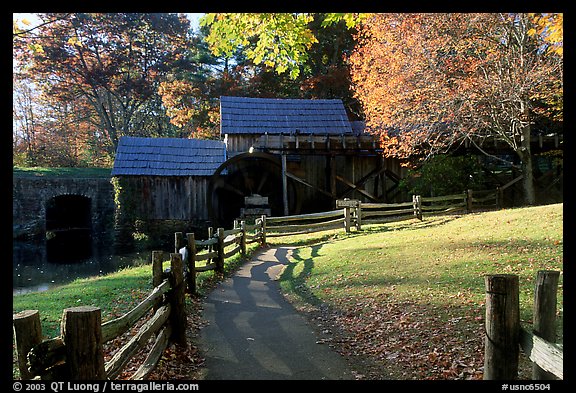 Mabry Mill, Blue Ridge Parkway. Virginia, USA