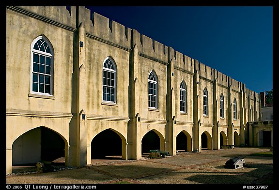 Beaufort Arsenal museum. Beaufort, South Carolina, USA (color)
