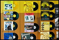 Historic vinyl records. Nashville, Tennessee, USA ( color)