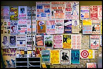 Posters on display, Hatch Show print. Nashville, Tennessee, USA ( color)