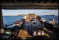 Car barge. Saint Thomas, US Virgin Islands ( color)
