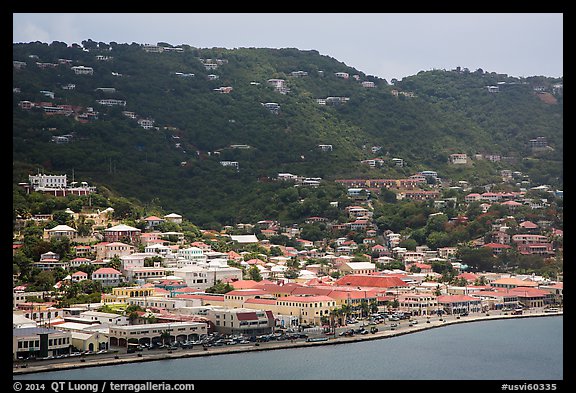 Fort Christian, Charlotte Amalie. Saint Thomas, US Virgin Islands (color)