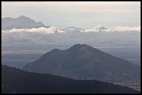 Distant volcanic hill. Chiricahua National Monument, Arizona, USA ( color)