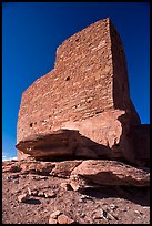 Masonary wall. Wupatki National Monument, Arizona, USA