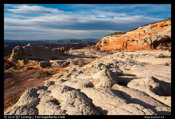 White pocket and cliffs, White Pocket. Vermilion Cliffs National Monument, Arizona, USA