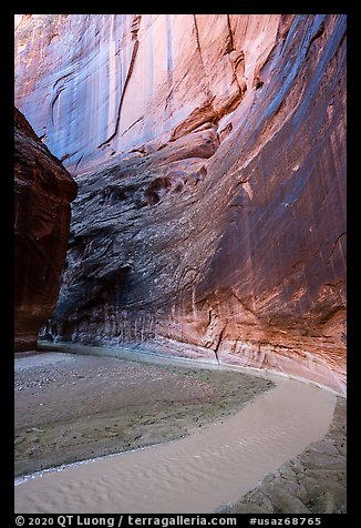 Paria river bend in Paria Canyon. Vermilion Cliffs National Monument, Arizona, USA