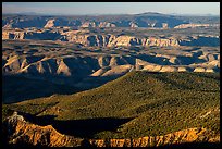 Bull Point and Mount Dellenbaugh. Grand Canyon-Parashant National Monument, Arizona, USA ( color)
