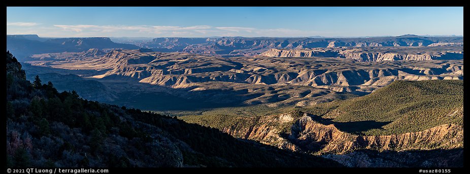 Grand Canyon and Whitmore Canyon from Mount Logan. Grand Canyon-Parashant National Monument, Arizona, USA