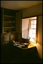 Room inside Winsor Castle. Pipe Spring National Monument, Arizona, USA ( color)