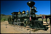 Locomotive, Old Tucson Studios. Tucson, Arizona, USA (color)