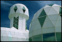 Tower and dome. Biosphere 2, Arizona, USA