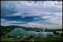 View of the complex. Biosphere 2, Arizona, USA (color)