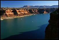 Lake Powell near Hute, Glen Canyon National Recreation Area, Utah. USA ( color)