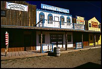 Strip of old west buildings. Arizona, USA ( color)