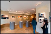 Art gallery. Telluride, Colorado, USA (color)
