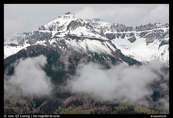 Iron Mountain and Mears Peak. Colorado, USA