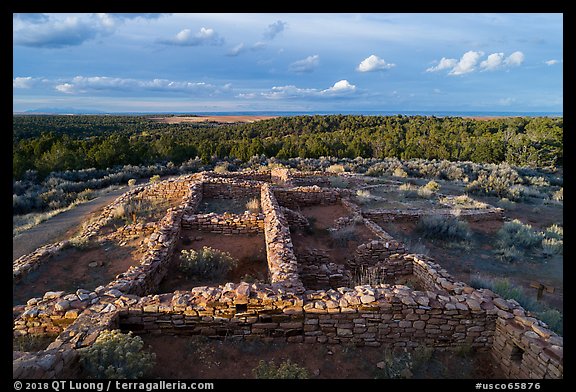 Lowry Pueblo. Canyon of the Ancients National Monument, Colorado, USA (color)