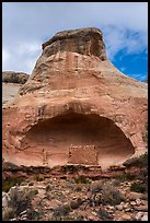 Saddlehorn Pueblo. Canyon of the Ancients National Monument, Colorado, USA ( color)