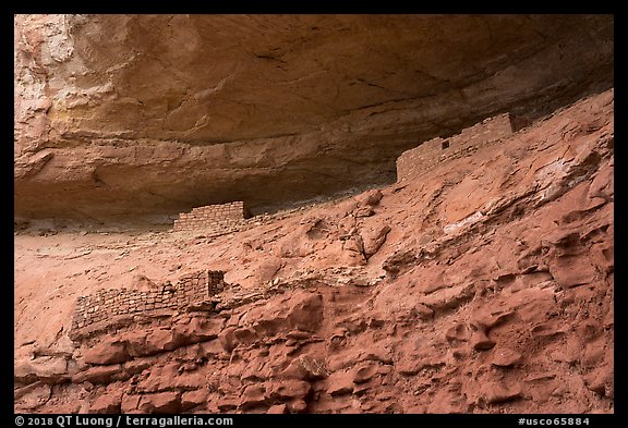 Corncob House. Canyon of the Ancients National Monument, Colorado, USA (color)