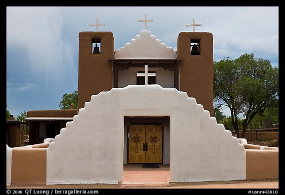 Church San Geronimo. Taos, New Mexico, USA