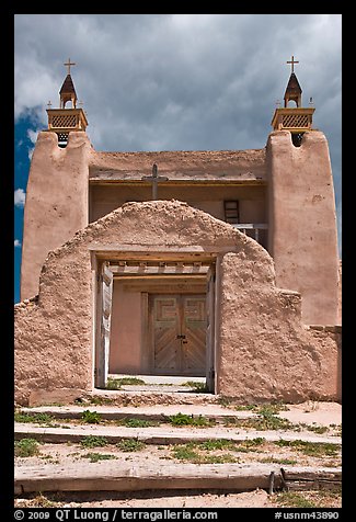 San Jose de Gracia church. New Mexico, USA