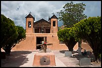 Church, Sanctuario de Chimayo. New Mexico, USA (color)