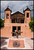 Chapel, Chimayo sanctuary. New Mexico, USA